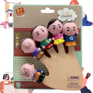 Set de Títeres para Dedos: Kit de Narración y Teatro Infantil
